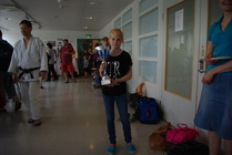 Vuoden junnun kiertopalkinnon sai tänä vuonna Eevi.